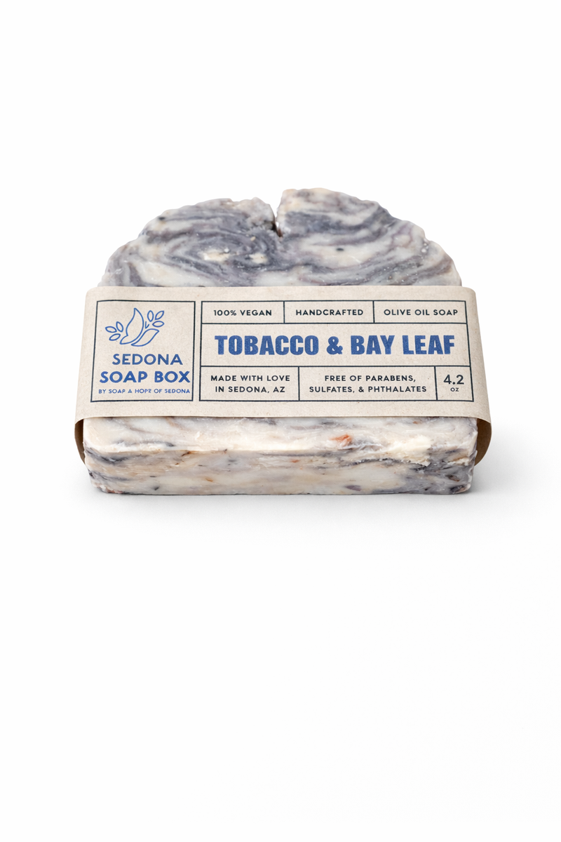 tobacco leaf soap and Bay The best part Tobacco & Bay Leaf Goat