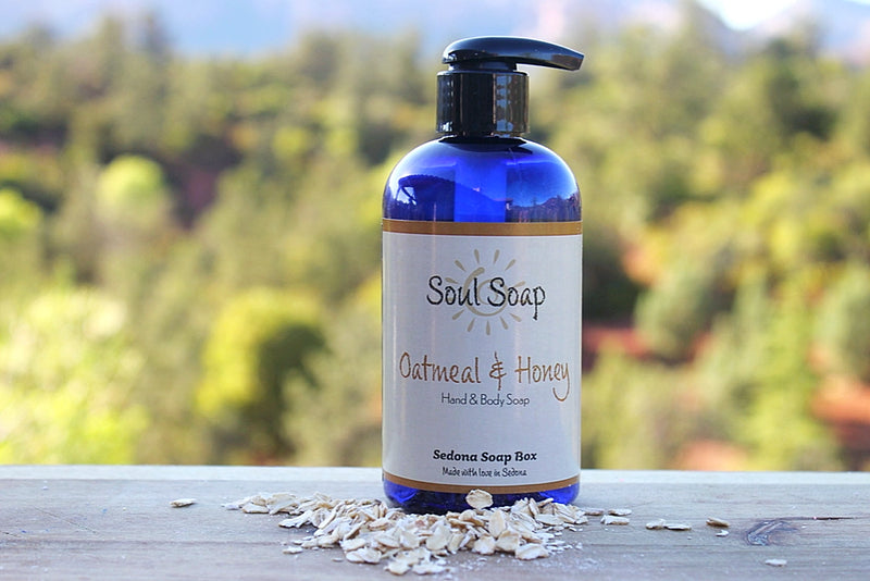 Soul Soap - Liquid Hand & Body Soap - Oatmeal & Honey