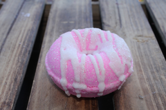 Donut Bath Bomb with Cocoa Butter Drizzle